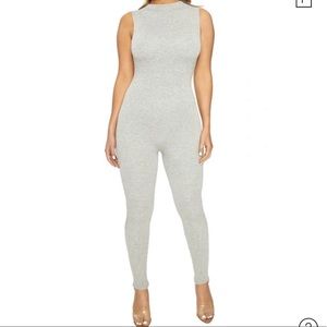 Heather Grey Naked Wardrobe Jumpsuit